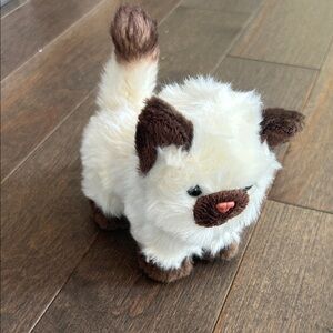 American‎ Girl Plush Cat with Cream and Brown Fur